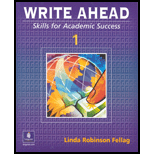 Write Ahead 1  Skills for Academic Success