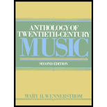 Anthology of Twentieth Century Music