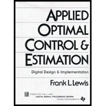 Applied Optimal Control and Estimation