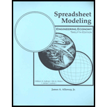 Engineering Economics  Spreadsheet Modeling