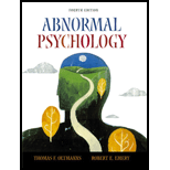 Abnormal Psychology 4th edition (9780131090019) - Textbooks.com