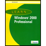 Learn Windows 2000 Professional / With CD