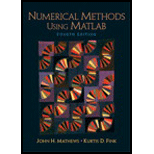 Numerical Methods Using MATLAB