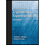 Introduction to Engineering Experimentation