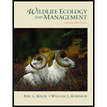 Wildlife Ecology and Management