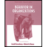 Behavior in Organizations (Study Guide)