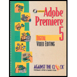 Adobe Premiere 5  Digital Video Editing / With CD ROM