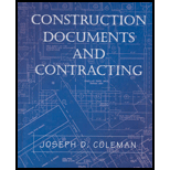 Construction Documents and Contracting