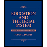 Education and the Legal System  A Guide to Understanding the Law