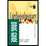 Cardiopulmonary Pocket Drug Guide