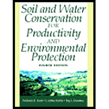 Soil and Water Conservation for Productivity and Environmental Protection