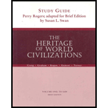 Heritage of World Civilizations, Brief Volume I (Study Guide) - Albert Craig, William Graham, Donald Kagan, Steven Ozment and Turner
