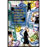 Women, Technology and Myth of Progress