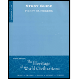 Heritage of World Civilizations  Volume I (Study Guide)