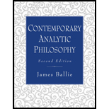 Contemporary Analytic Philosophy  Core Readings