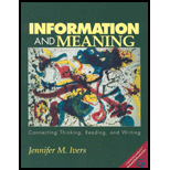 Information and Meaning  Connecting Thinking, Reading, and Writing