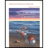 Introductory Chemistry (Selected Solution Manual) - Nivaldo Tro