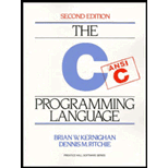 C Programming Language (ANSI C) by Brian W. Kernighan and Dennis M. Ritchie - ISBN 9780131103627