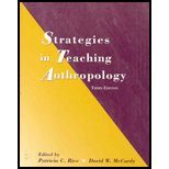 Strategies in Teaching Anthropology