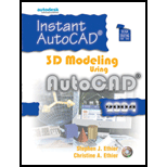 Instant AutoCAD  3D Modeling Using AutoCAD 2004   With CD