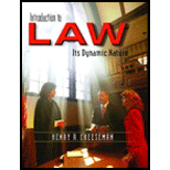 Introduction to Law  Its Dynamic Nature