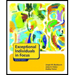 Exceptional Individuals in Focus