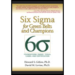 Six Sigma for Green Belts and Champions