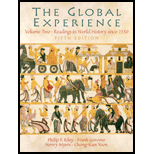 Global Experience, Volume 2  Readings in World History Since 1550