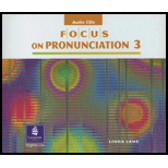 Focus on Pronunciation 3 4 Audio CDs