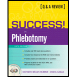 Q&A Review SUCCESS in Phlebotomy   With CD