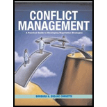 Conflict Management  A Practical Guide to Developing Negotiation Strategies