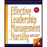 Effective Leadership and Management in Nursing-Access -  Eleanor J. Sullivan, Access Code