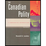 Canadian Polity (Canadian Edition)