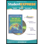 World Geography  Student Express   CD