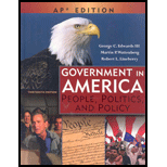 Government in America - AP Edition (NASTA) 13th edition (9780131347601 ...