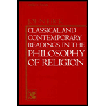 Classical and Contemporary Readings in Philosophy of Religion