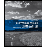 Professional Ethics in Criminal Justice