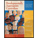 Developmentally Appropriate Curriculum   With Access