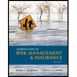 Introduction to Risk Management and Insurance