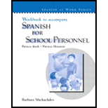 Spanish for School Personnel Workbook