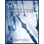 Work Systems  Methods, Measurement, and Management of Work