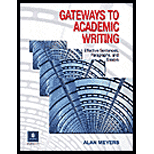 Gateways to Academic Writing