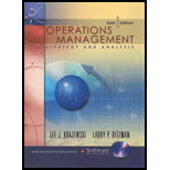 Operations Management   With CD and Webct Guide