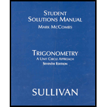 Trigonometry (Student Solutions Manual) - Michael Sullivan