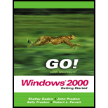 Go With Microsoft Windows 2000 Getting Started