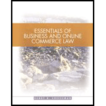 Essentials of Business Law  - With Online Commercial Law by Henry Cheeseman - ISBN 9780131440470
