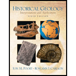 Historical Geology Interpretations and Applications 6TH 05 Edition, by Jon M Poort and Roseann J Carlson - ISBN 9780131447868