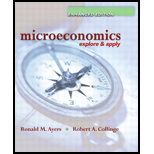 Microeconomics  Explore and Apply Enhanced