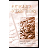 Mathematical Interest Theory