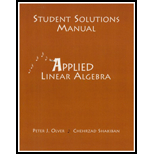 Applied Linear Algebra Student Solution Manual